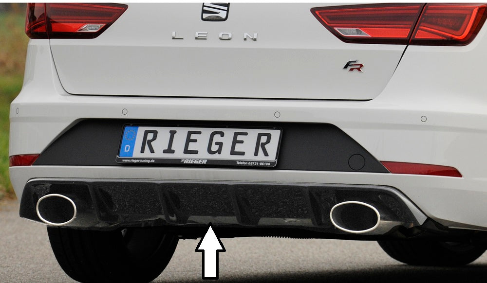 Rieger 00088147 SEAT 5F Leon FR Rear Diffuser