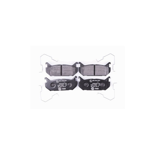 Hella 8DB 355 016 711 Brake Pad Set Not Prepared For Wear Indicator With Accessories
