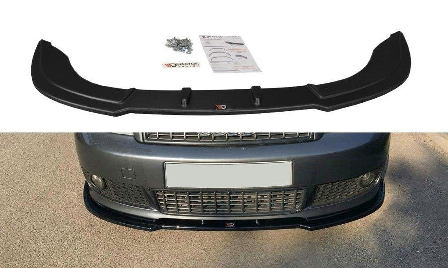 Maxton Design AU-A4-B6-SLINE-FD2T Front Splitter V.2 Audi A4 S-Line B6 | Duco Car Parts UK Car Parts
