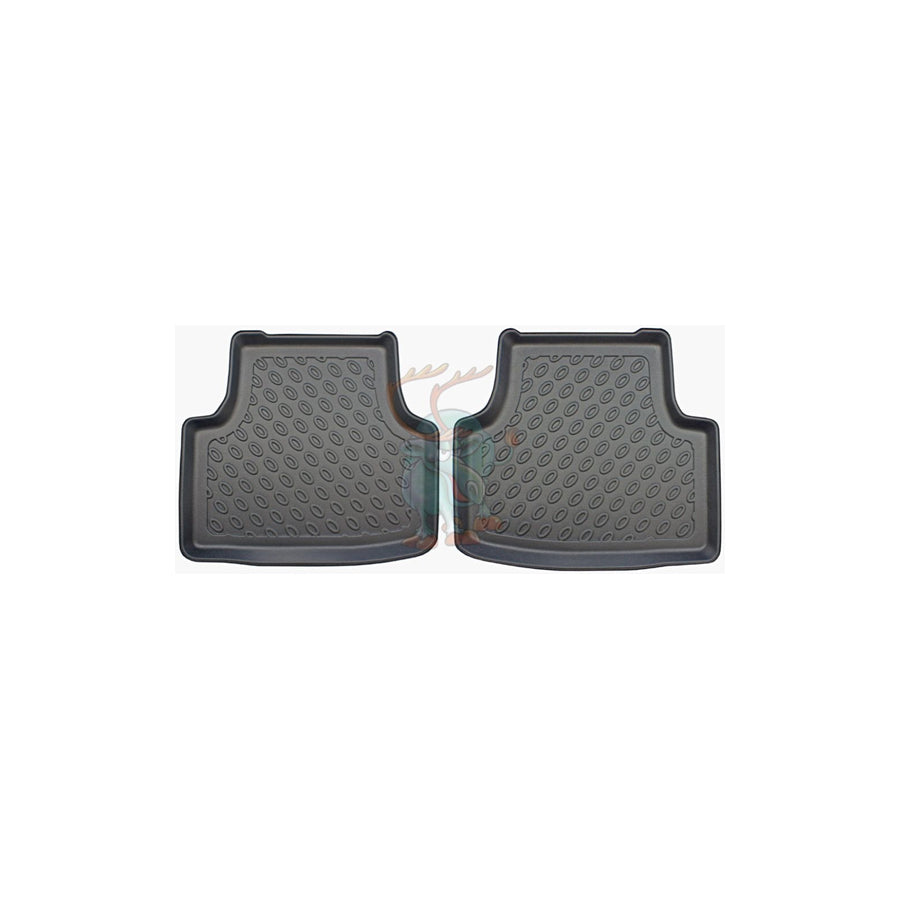RENSI 363283 Floor mat set for SKODA OCTAVIA Rear, Anthracite