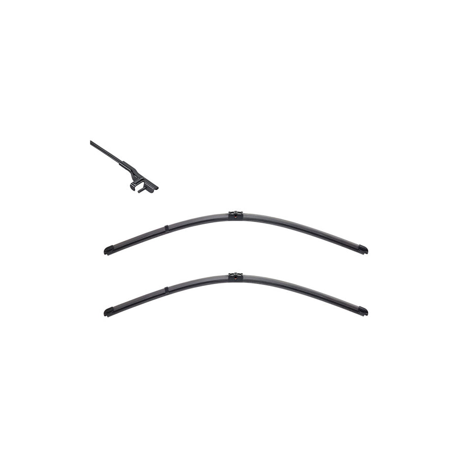 Valeo Silencio Flat Wiper Blade Set Vm357 Front