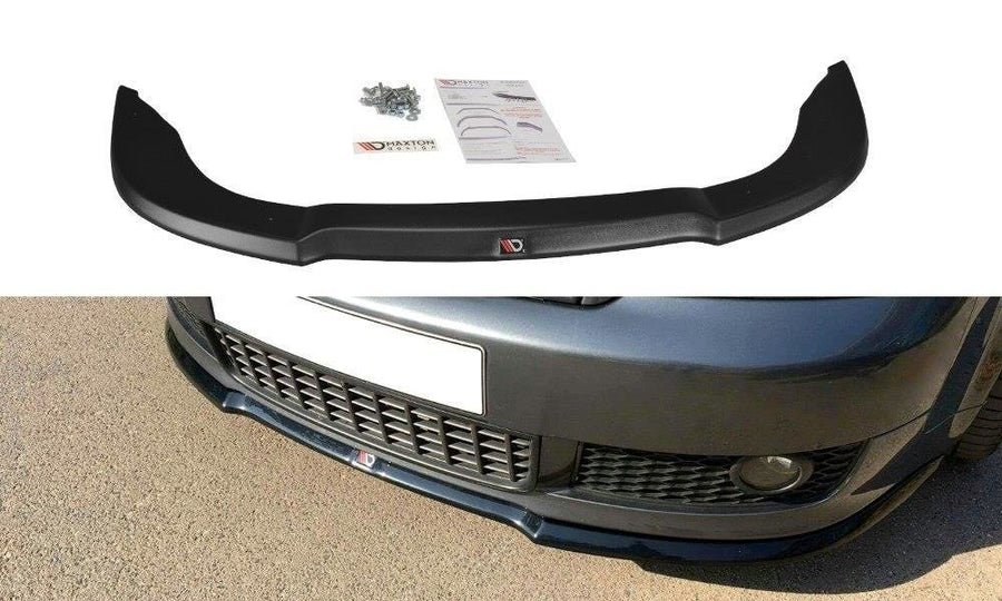Maxton Design AU-A4-B6-SLINE-FD1T Front Splitter V.1 Audi A4 S-Line B6 | Duco Car Parts UK Car Parts