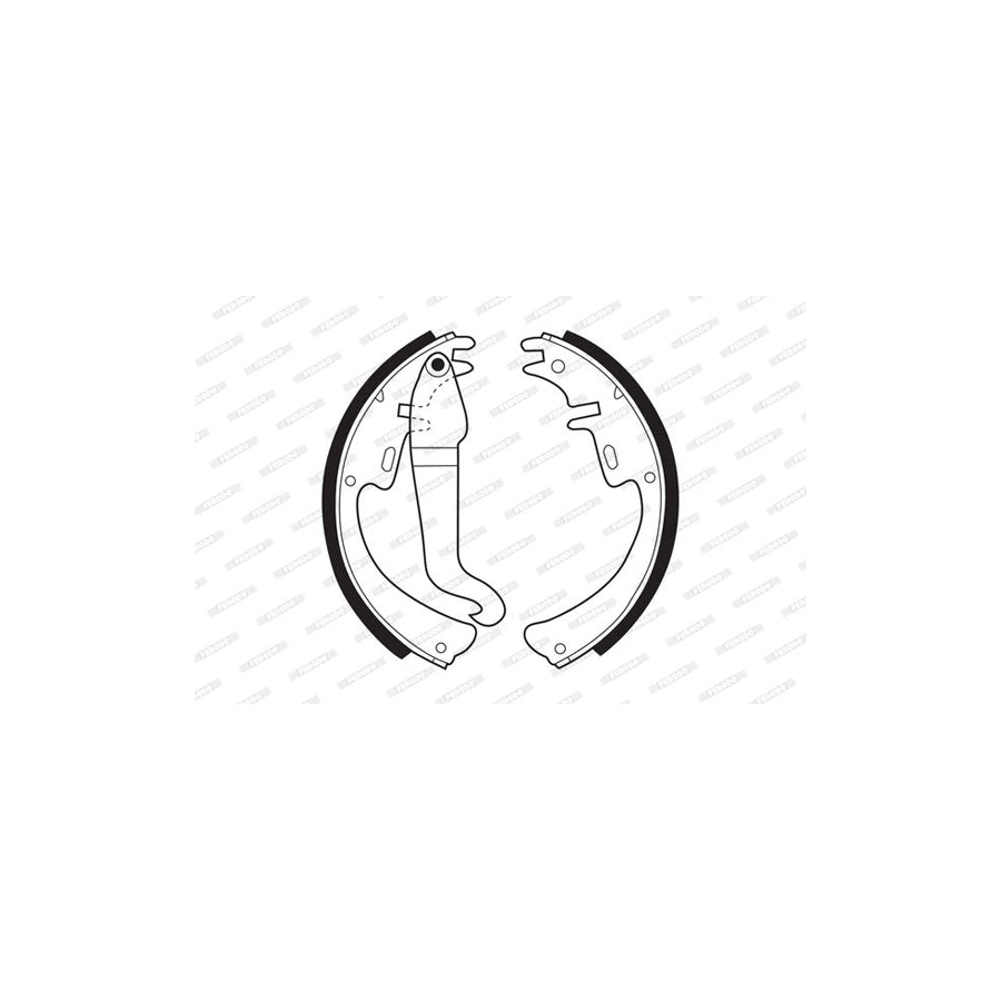FERODO PREMIER FSB3 Brake Shoe Set