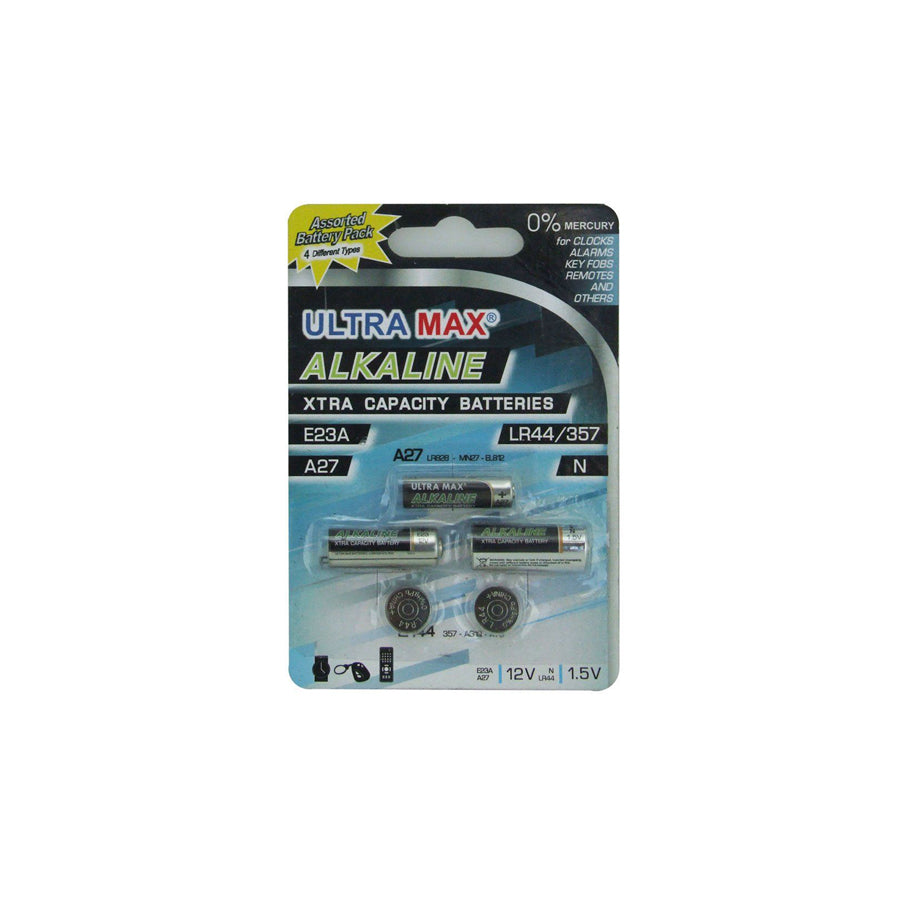 Ultramax Mix Battery (E23X1 E27X1 NX1 LR44X2)