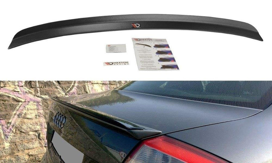 Maxton Design AU-A4-B6-SLINE-CAP1T Spoiler Cap Audi A4 S-Line B6 Sedan | Duco Car Parts UK Car Parts