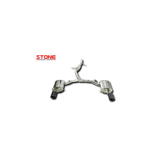 Stone Exhaust Audi EA888 B9 Valvetronic Catback Exhaust System (A4 45 TFSI & A5 45 TFSI)