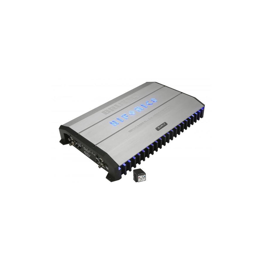 HIFONICS Brutus BRX-2000D Audio Amplifier D, with remote control, Low(30-250), Subsonic(15-55)Hz, (20-80 Hz), Bassboost 0-18dB | ML Performance Car Parts