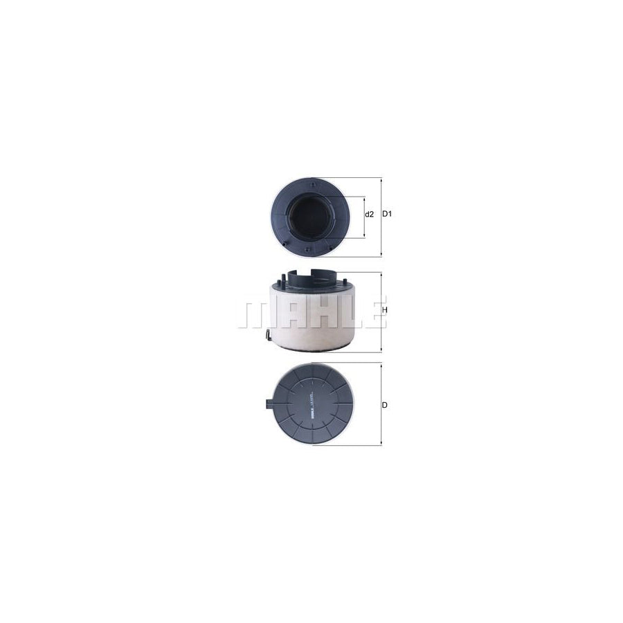 MAHLE ORIGINAL LX 4249 Air Filter Filter Insert