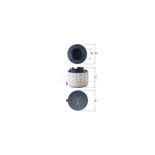 MAHLE ORIGINAL LX 4249 Air Filter Filter Insert