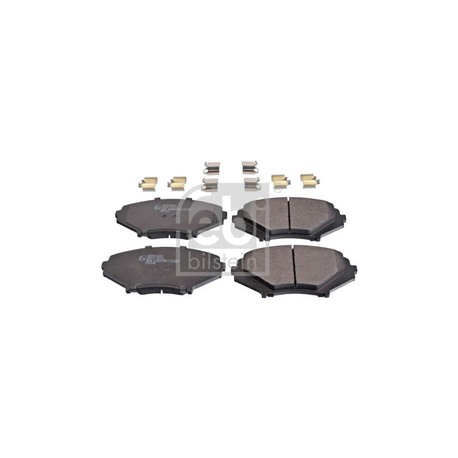 Febi Bilstein 116404 Brake Pad Set For Mazda Rx 8 Se Fe Front Axle With Attachment Material