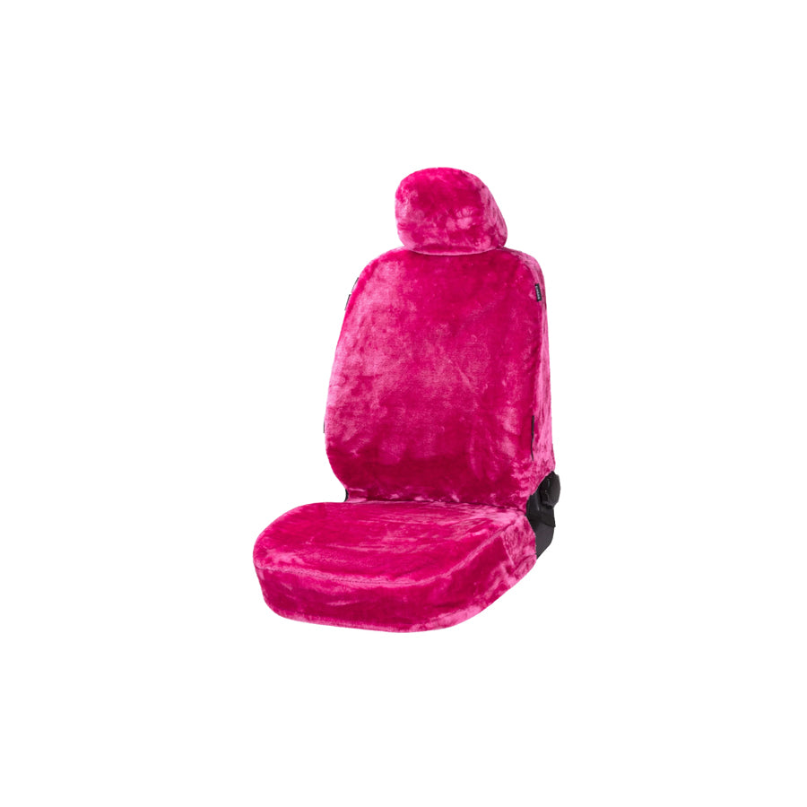 WALSER 20092 Car seat cover Light pink, Polyester, Front
