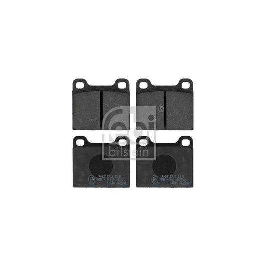 Febi Bilstein 16290 Brake Pad Set Rear Axle Excl Wear Warning Contact