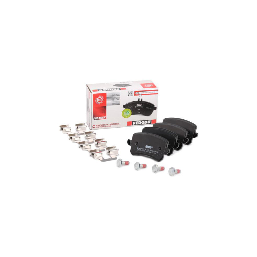 Ferodo Premier Eco Friction Fdb4058 Brake Pad Set Not Prepared For Wear Indicator With Brake Caliper Screws With Accessories