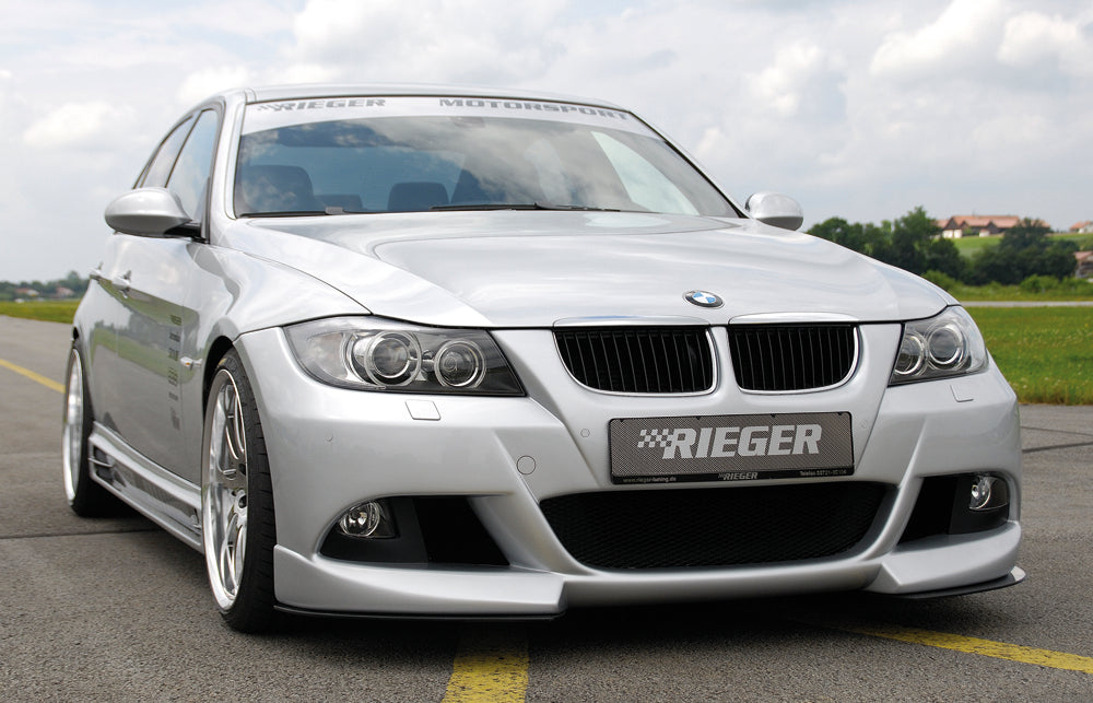 Rieger 00053412 BMW 3 Series E90 E91 Front Bumper