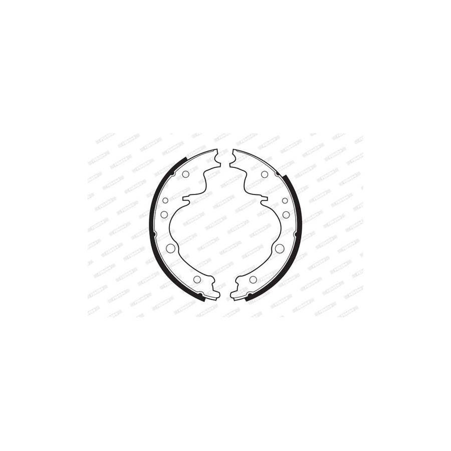 FERODO PREMIER FSB393R Brake Shoe Set