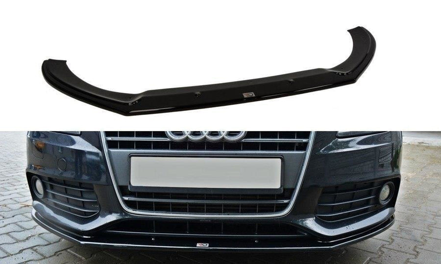 Maxton Design AU-A4-B8-FD2T Front Splitter V.2 Audi A4 B8 | Duco Car Parts UK Car Parts