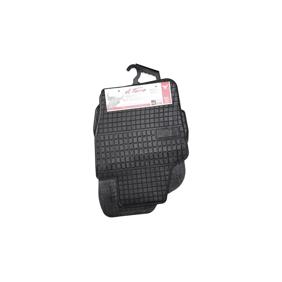 FROGUM Tailored 0394 Floor mat set Elastomer, Front and Rear, Quantity: 4, Black, (LHD)