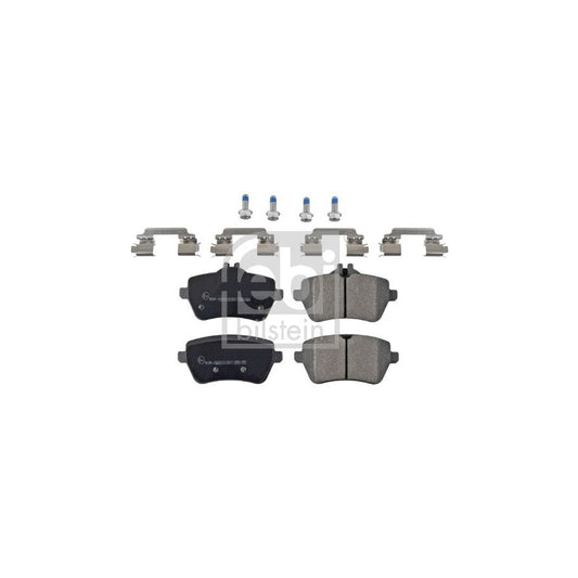 Febi Bilstein 116237 Brake Pad Set Suitable For Mercedes Benz Sl Convertible R231 Rear Axle Prepared For Wear Indicator With Attachment Material