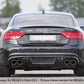 Rieger 00099088 Audi B8 B81 A5 Rear Diffuser for Original Twin Tailpipe Left - Carbon-Look