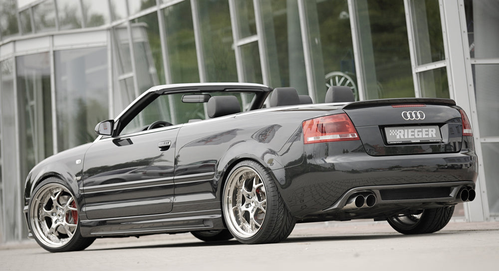 Rieger 00099817 Audi 8H A4 Right Side Skirt - Carbon-Look