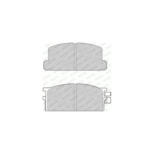 Ferodo Premier Fvr295 Brake Pad Set With Acoustic Wear Warning