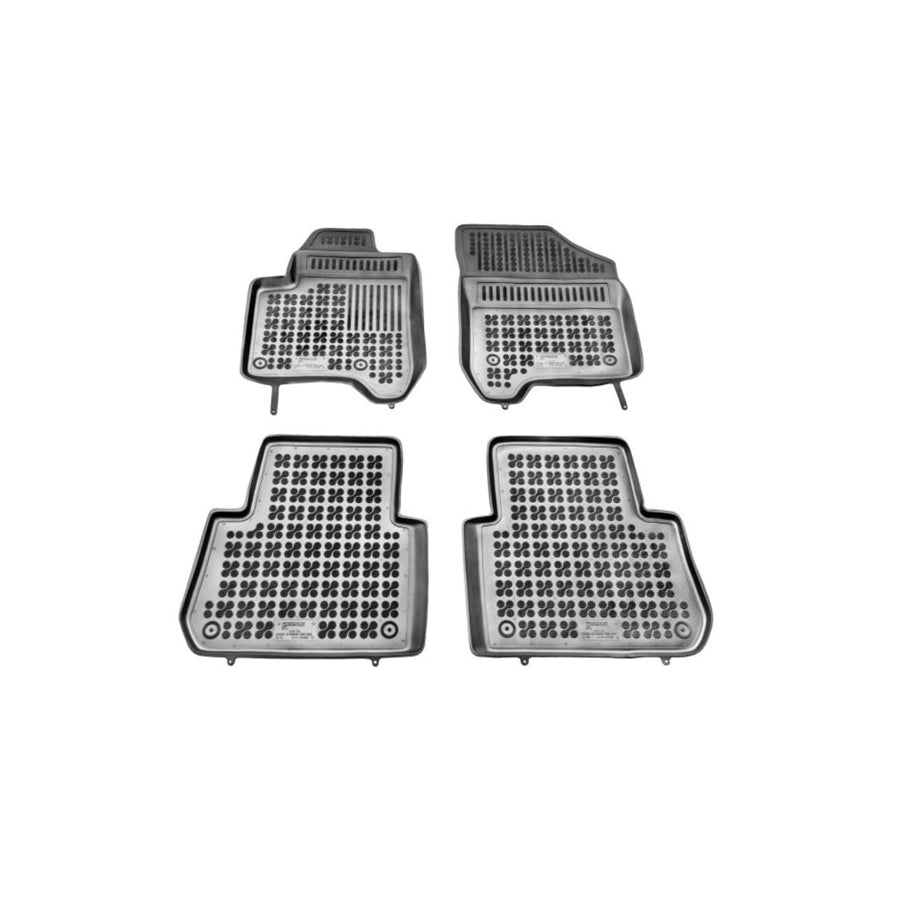 REZAW PLAST 201205 Floor mat set for CITRO??? C3 Picasso Elastomer, Front and Rear, Black