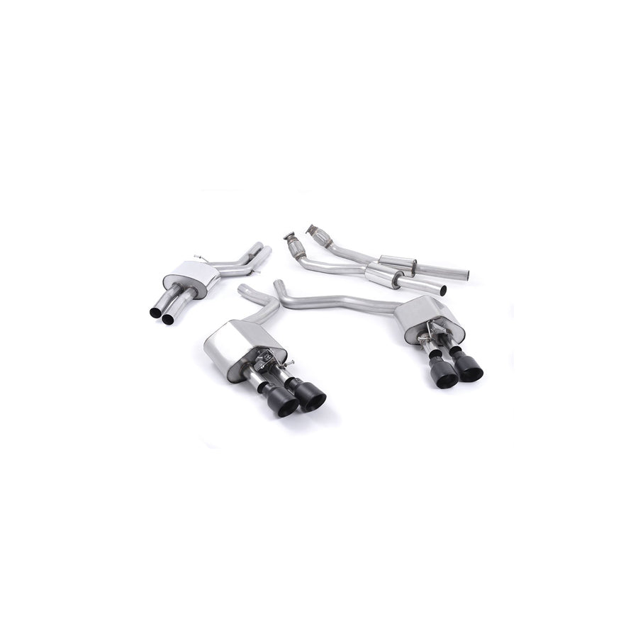 MillTek Audi C7 Sportback Valved & Resonated Cat-Back Exhaust (S6 & S7)