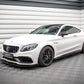 Maxton Design Mercedes Benz C63 AMG Coupe C205 (Facelift) Side Skirts Diffusers V.2