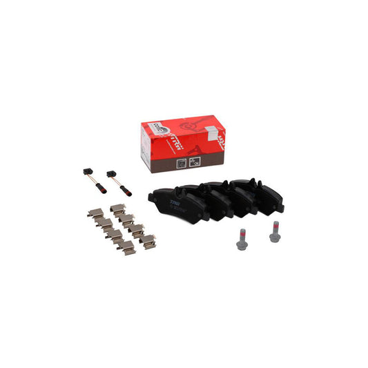 TRW Cotec Gdb1697 Brake Pad Set Prepared For Wear Indicator With Brake Caliper Screws With Accessories