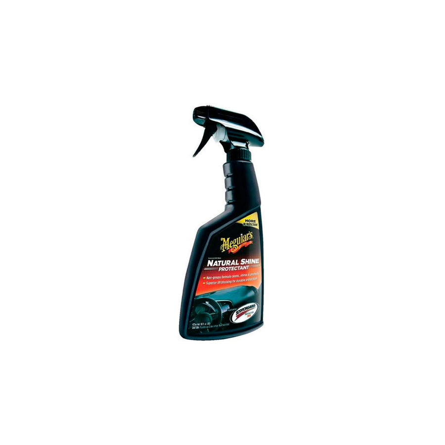 MEGUIARS NATURAL SHINE, PROTECTANT, VINYL RUBBER G4116EU Synthetic Material Cleaner | Duco Car Parts UK Car Parts