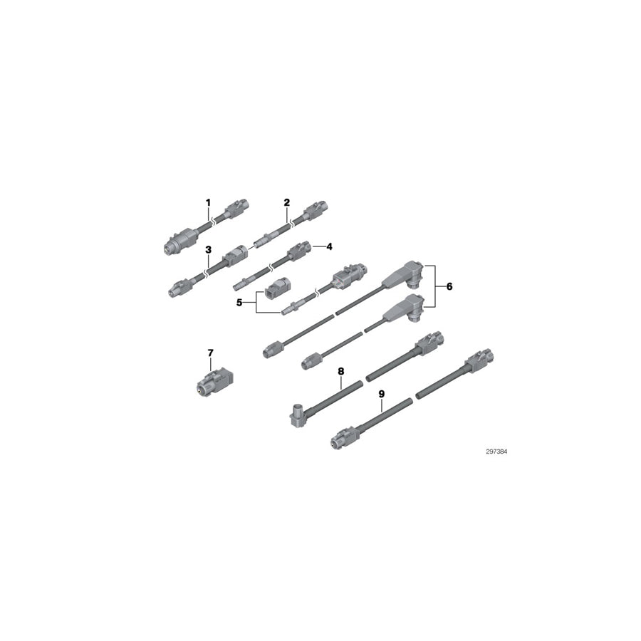 Genuine BMW 61119244251 E71 E70 Hsd Wire L= 2420 mm (Inc. X6) | Duco Car Parts UK Car Parts