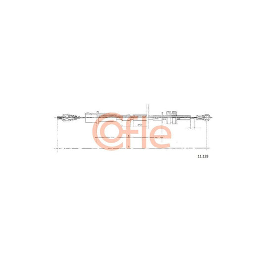 COFLE 11.128 Throttle Cable | Duco Car Parts UK Car Parts