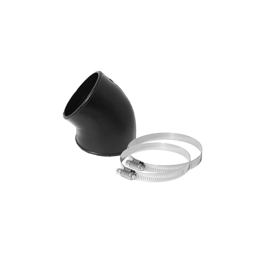  aFe 59-00002 (4 IN ID to 3-1/2 IN ID x 40 Deg.) Elbow Reducing Coupler - Black Replacement Coupling Kit  | Duco Car Parts UK Car Parts