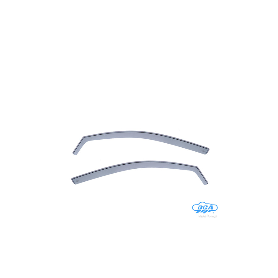 DGA 22011 Wind deflectors for SEAT Ibiza III Hatchback (6L) Arrow direction, Front, inner