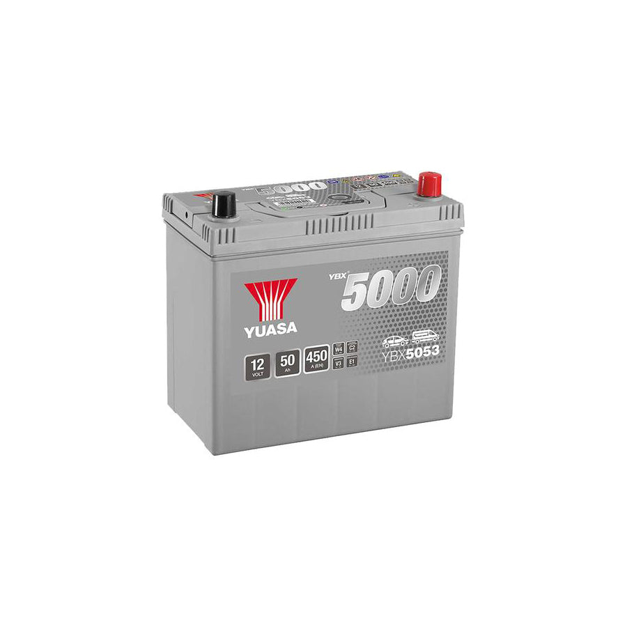 Yuasa YBX5053 12v 50Ah Silver High Performance SMF Battery
