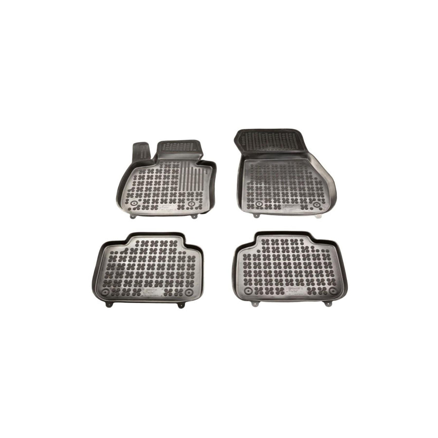 REZAW PLAST Tailored 200724 Floor mat set for BMW X1 (F48) Elastomer, Front and Rear, Quantity: 4, Black