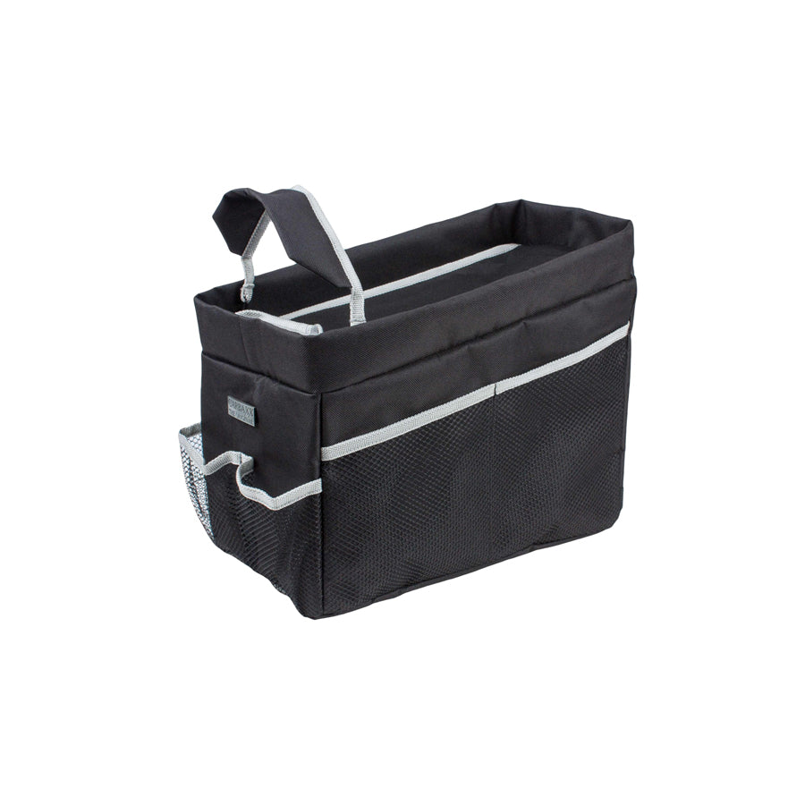WALSER 24029 Rear seat organizer Black