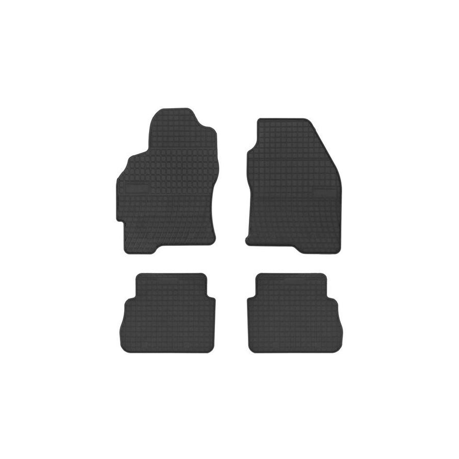 FROGUM Tailored 402034 Floor mat set for FORD MONDEO Elastomer, Front and Rear, Quantity: 4, Black, (LHD)
