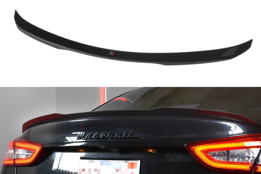 Maxton Design MS-QP-6-CAP1T Spoiler Extension Maserati Quattroporte MK6 (Pre-Facelift) | Duco Car Parts UK Car Parts