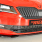 Rieger 00088149 Skoda 3T 3V Superb III Front Splitter - Glossy Black