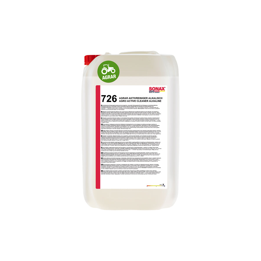 Sonax AGRO Active Cleaner alkaline 25L | ML Performance Car Care