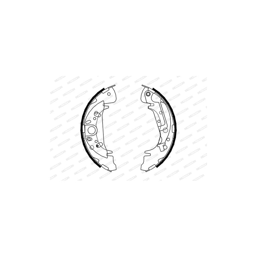 FERODO PREMIER FSB608 Brake Shoe Set