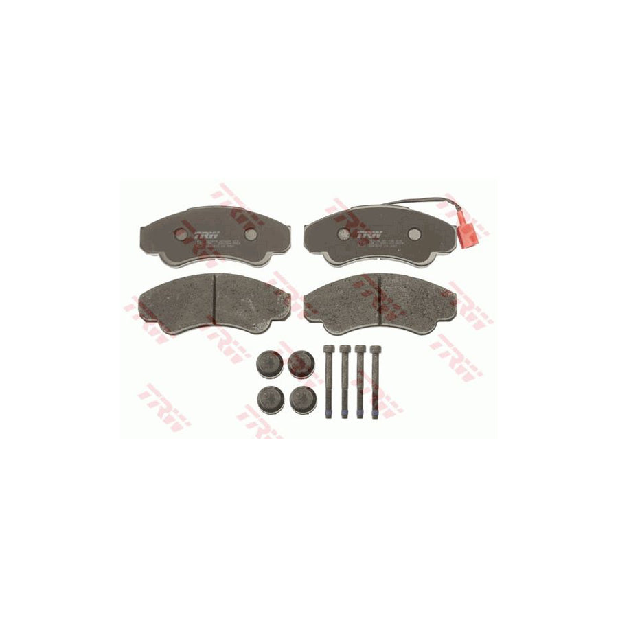 TRW Cotec Gdb1518 Brake Pad Set Incl Wear Warning Contact With Brake Caliper Screws With Accessories