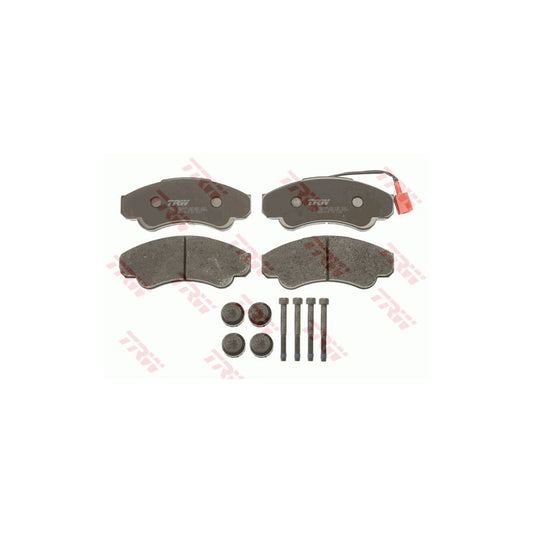 TRW Cotec Gdb1518 Brake Pad Set Incl Wear Warning Contact With Brake Caliper Screws With Accessories