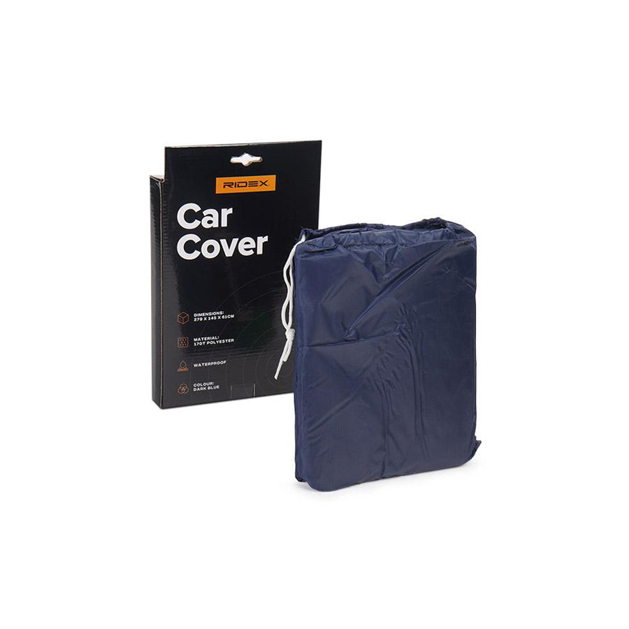 RIDEX 5645A0007 Car cover half-size, L 145x279 cm, Blue