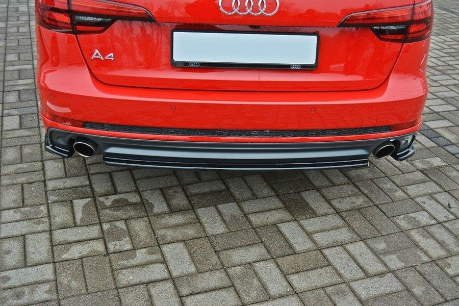 Maxton Design Audi A4 S-Line B9 Central Rear Splitter