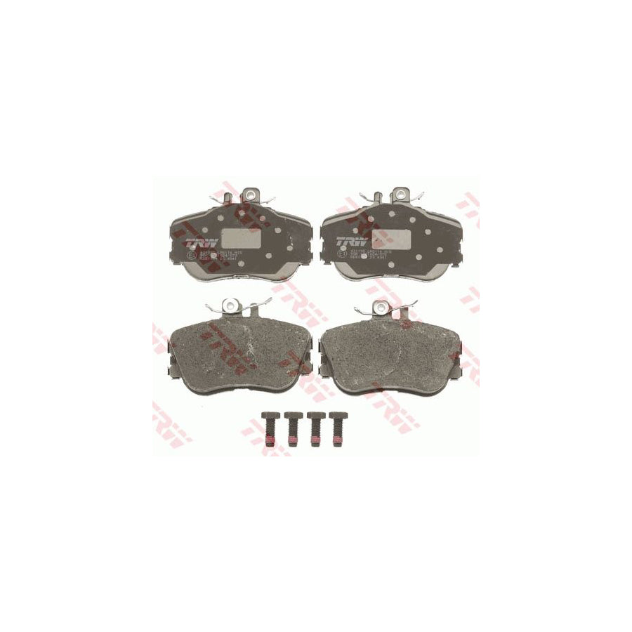 TRW Cotec Gdb1094 Brake Pad Set Suitable For Mercedes Benz C Class Prepared For Wear Indicator With Brake Caliper Screws With Accessories