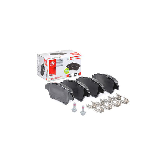 Ferodo Premier Eco Friction Fdb1544 Brake Pad Set Not Prepared For Wear Indicator With Accessories