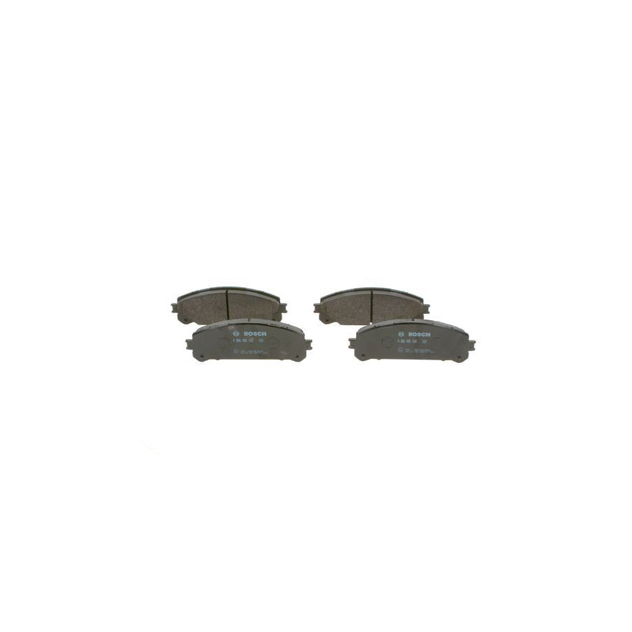 Bosch 0986495169 Brake Pad Set With Mounting Manual BP1568