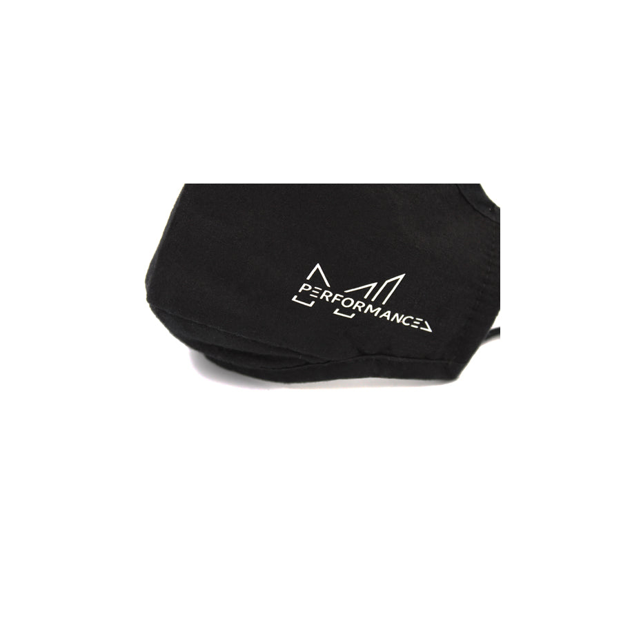 ML Performance Reusable Black Face Mask